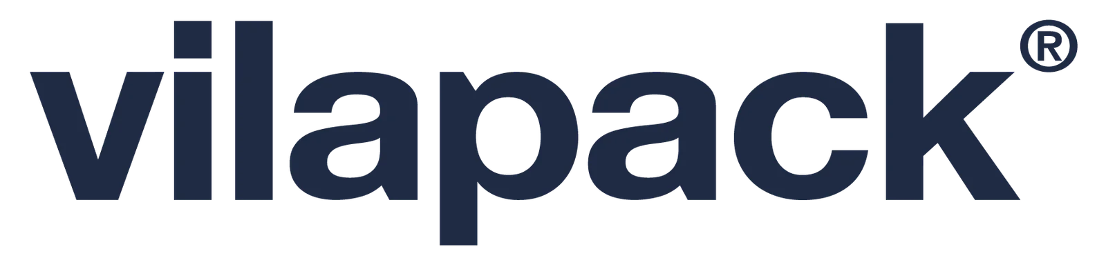 Villapack logo in dark navy blue bold letters with a small registered trademark symbol.